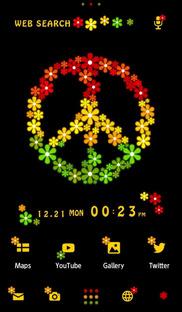 Android 用の レゲエ壁紙 Flower Peace Apk をダウンロード