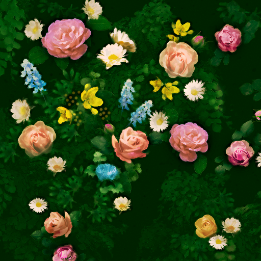 薔薇壁紙　FULL BLOOM ROSE