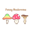 Funny Mushrooms Tema
