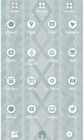 برنامه‌نما Simple Wallpaper Knitted Mint عکس از صفحه