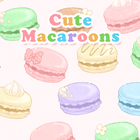 Cute Macaroons Theme ไอคอน