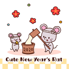 Cute NewYear's Rat Theme biểu tượng