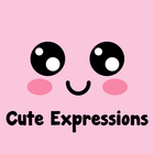 Cute Expressions Theme +HOME آئیکن