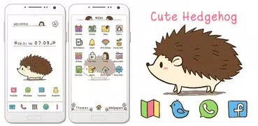 Cute Hedgehog Theme