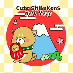 Cute Shibaken's NewYear Theme APK download