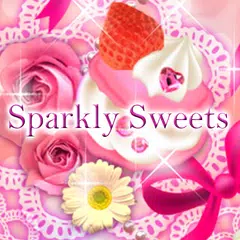 Pink Wallpaper Sparkly Sweets