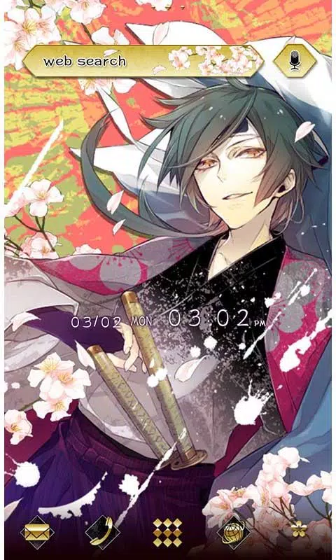 Android 用の 幕末イケメン壁紙 アイコン 狂桜乱舞 沖田総司 Apk をダウンロード
