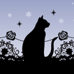 Gothic-Starry Sky, Black Cat-