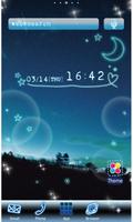 Night Sky Wallpaper Theme Poster
