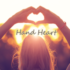 Cute Theme-Hand Heart- icône