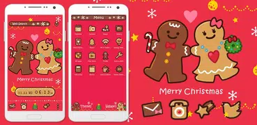 Happy Gingerbread Men Theme