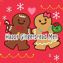 Happy Gingerbread Men Theme APK Herunterladen