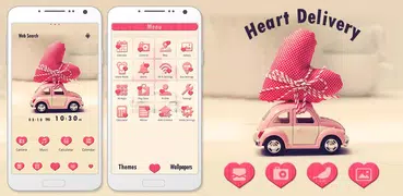 Cute Theme-Heart Delivery-