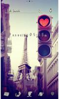 Paris Wallpaper-Stop for Love- পোস্টার