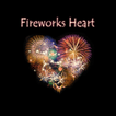 Fireworks Heart Wallpaper