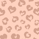 Chic Wallpaper Leopard Heart icône