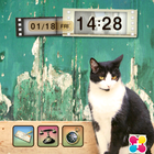 トイカメラ風猫の壁紙きせかえ　Hello！ icono