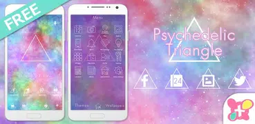 Theme-Psychedelic Triangle-