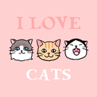 I Love Cats Zeichen