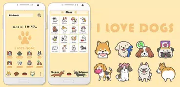 I Love Dogs Theme +HOME