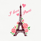 I Love Paris Zeichen