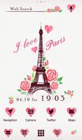 I Love Paris Cartaz