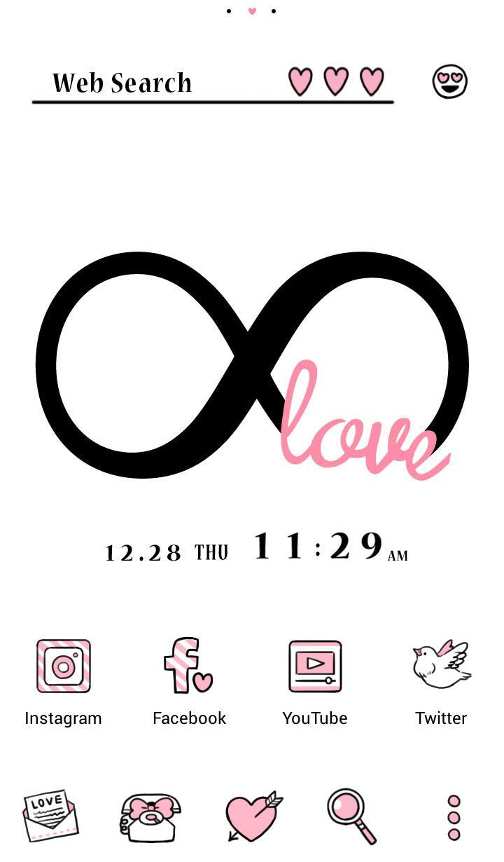Android 用の シンプル 壁紙アイコン Infinite Love 無料 Apk をダウンロード