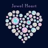 Cute Theme-Jewel Heart- APK
