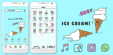 Omg! Ice Cream! Theme