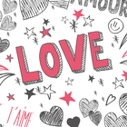Hearts & Love Theme icône