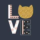 Love cat Theme icon