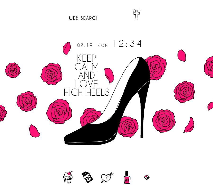 Android 用の オシャレ壁紙アイコン Love High Heels 無料 Apk をダウンロード