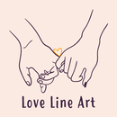 Love Line Art Thème +HOME APK