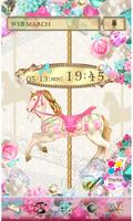 Fairy tale carousel Wallpaper Affiche