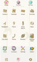 -Lovely Gems- Theme +HOME تصوير الشاشة 1