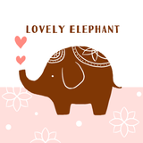 Lovely Elephant  wallpaper- أيقونة