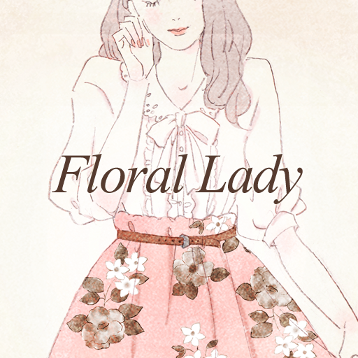 -Floral Lady- Theme +HOME