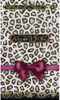 Leopard & Ribbon for +HOME Affiche