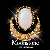 Moonstone - June Birthstone 아이콘