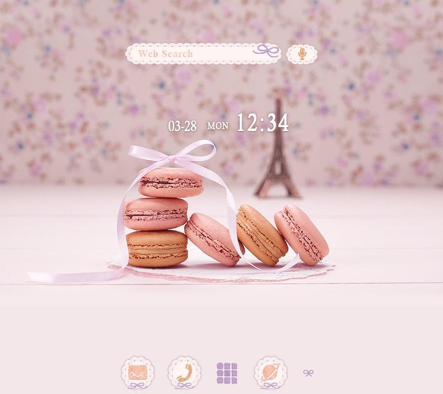 Android 用の スイーツ壁紙 マカロン パリジャン Apk をダウンロード