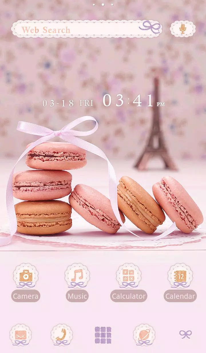 Android向けのスイーツ壁紙 マカロン パリジャン Apkをダウンロードしましょう