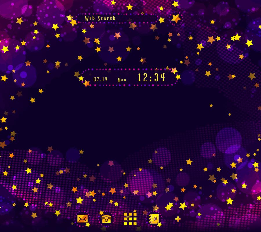 Android 用の かわいい壁紙アイコン マジカル スターナイト 無料 Apk をダウンロード
