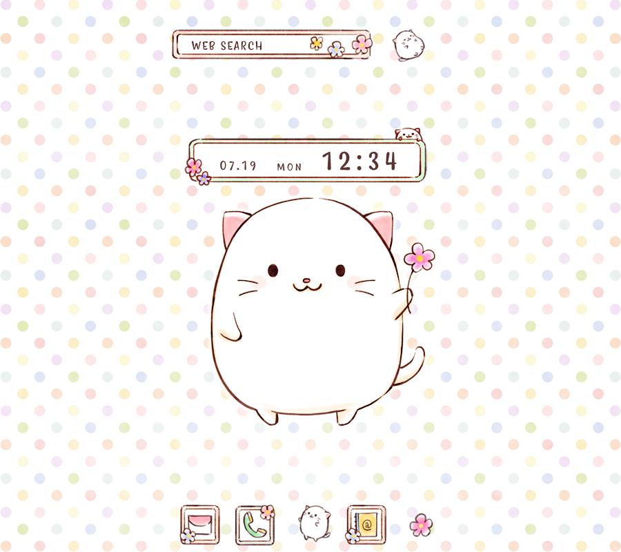 Android 用の かわいい壁紙アイコン まんまる猫ちゃん 無料 Apk をダウンロード