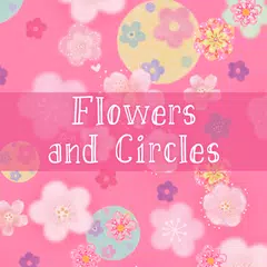 download Cute Theme-Flowers and Circles XAPK