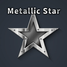 Metallic Star Wallpaper ícone