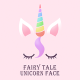Fairy Tale Unicorn Face أيقونة
