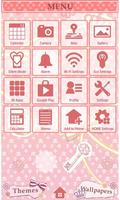 Cute Wallpaper Pink and Daisy syot layar 2