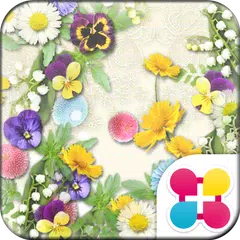 White Garden Wallpaper Theme APK Herunterladen