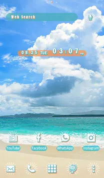 風景壁紙アイコン 夏の海と入道雲 Apk For Android Download