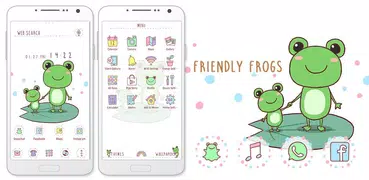 Friendly Frogs Theme +HOME